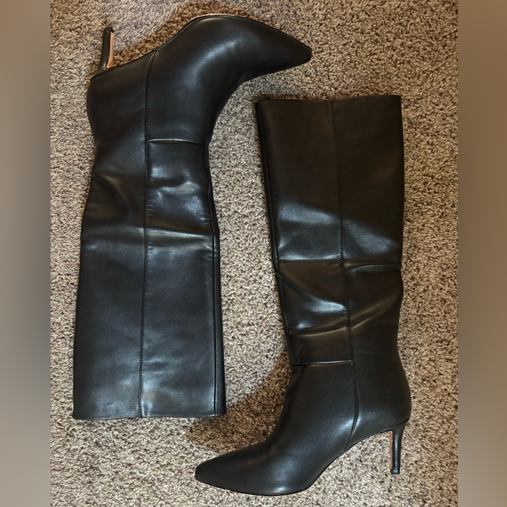 Black Heeled Boots
